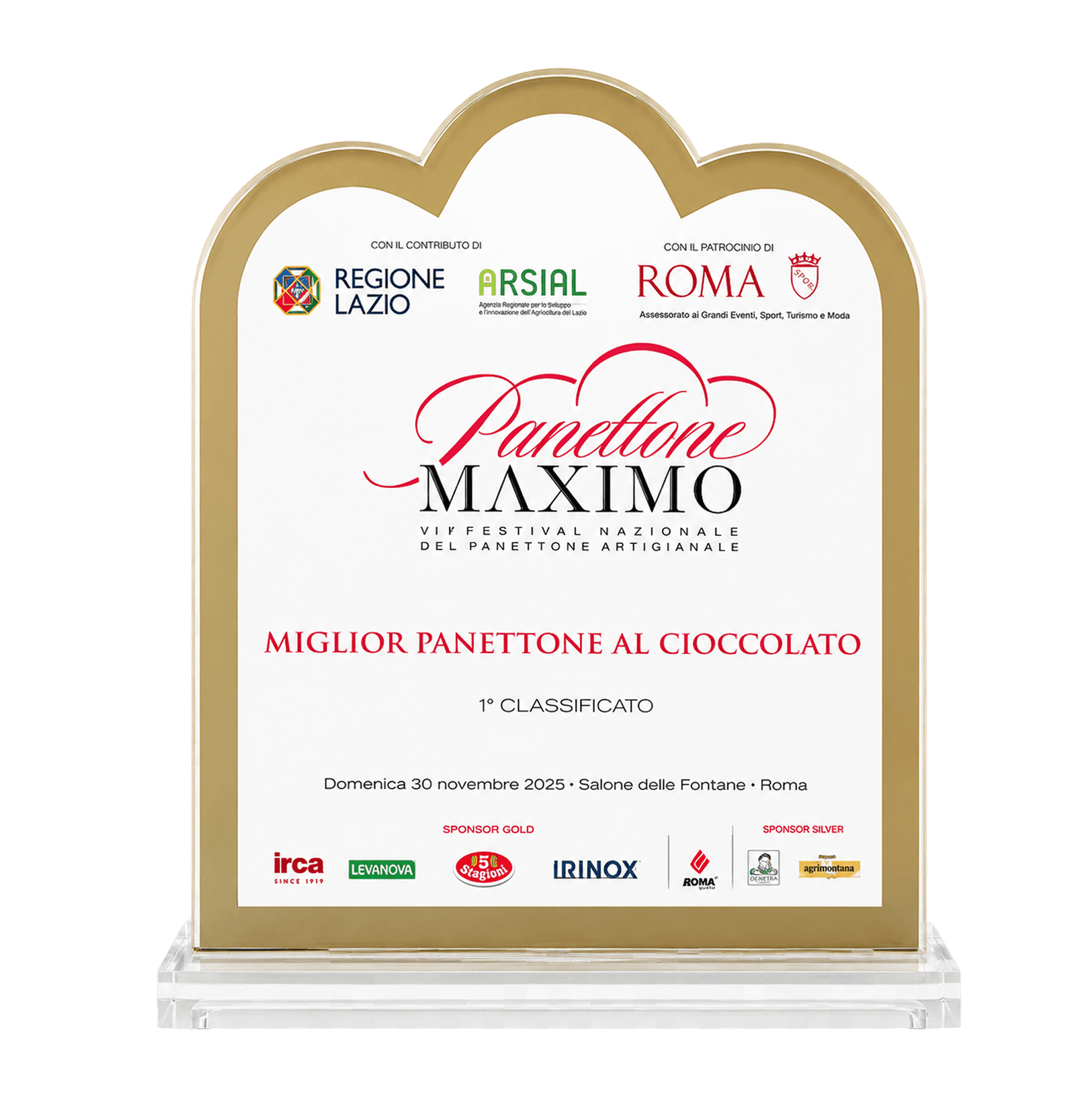 Premio Panettone Maximo 1° Classificato